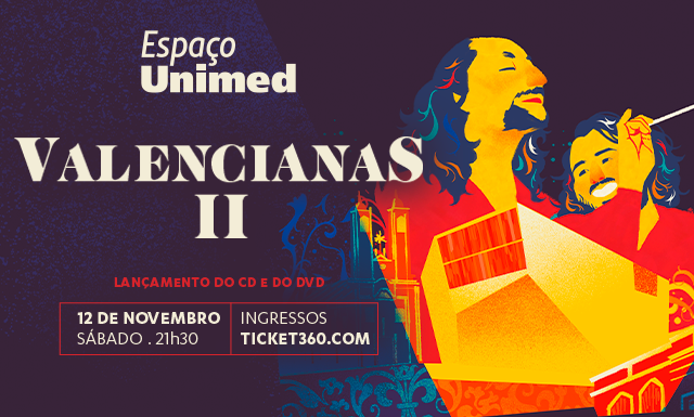 Alceu Valença e Orquestra Ouro Preto apresentam “Valencianas II” no Espaço Unimed