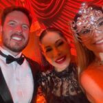 Simone Almeida Martins, empresária e presidente da Milagro Agro Brasil, marca presença em baile de máscaras de Maíra Cardi e Thiago Nigro